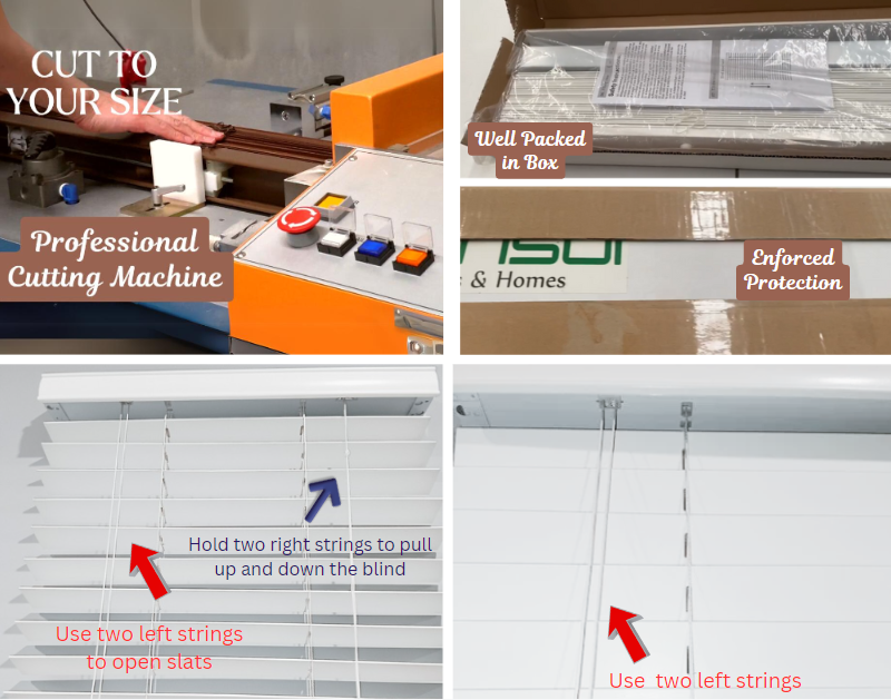 venetian blind components