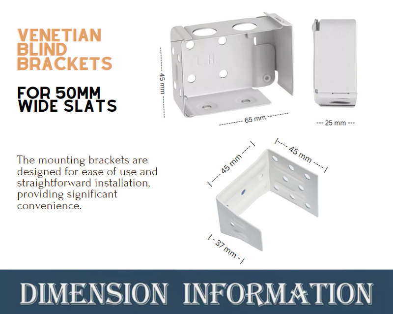 venetian blind brackets